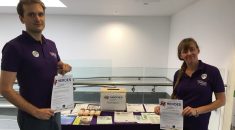 UNISON organises running a stall at Musgrove Hospital