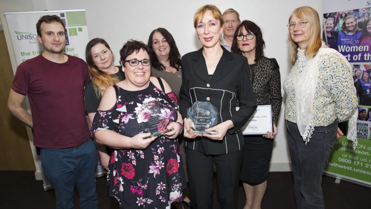 UNISON Get Active awards for Paul and Ewa