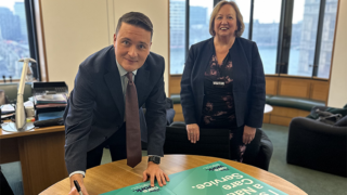 Wes Streeting backs new National Care Service.