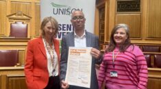 Dorset County Council signing UNISON's anti-racism charter.