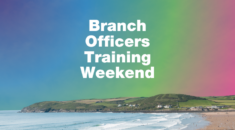 Decorative graphic - branch officers training weekend