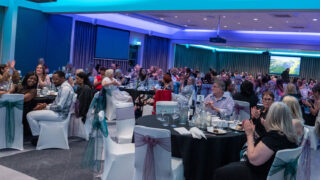 Applause at the Gala Dinner during the One Weekend awards